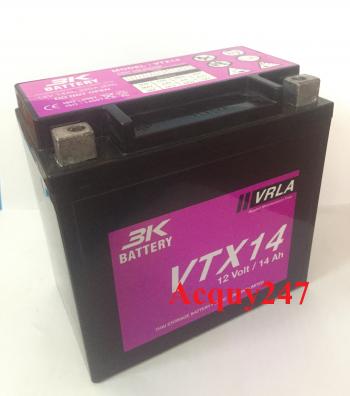 Ắc quy 3K YTX14 14Ah