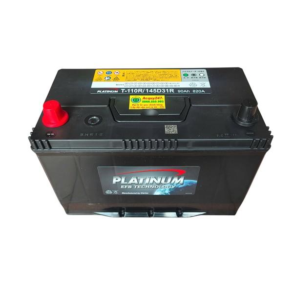 Ắc quy Platinum EFB 90AH T-110/145D31R chính hãng Ắc quy Platinum EFB 90AH T-110/145D31R chính hãng