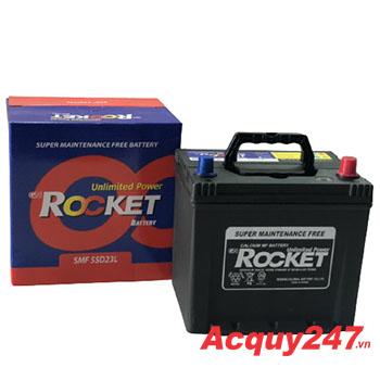 Ắc quy Rocket 60Ah 55D23L