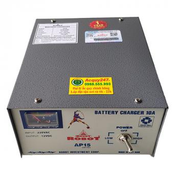 Sạc ắc quy Robot 10A (12V/24V)