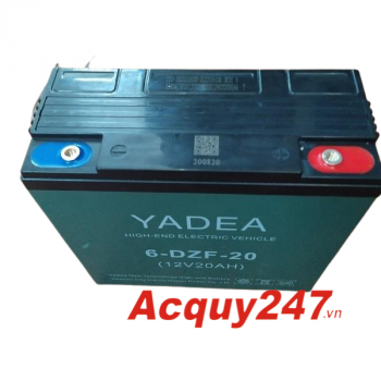 Ắc quy xe máy điện Yadea 12V 20Ah (6-DZF-20)