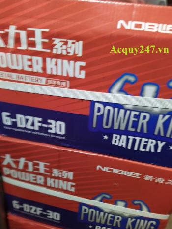 Ắc quy xe máy điện Noblift Power King 12V-30Ah (6-DZF-30)