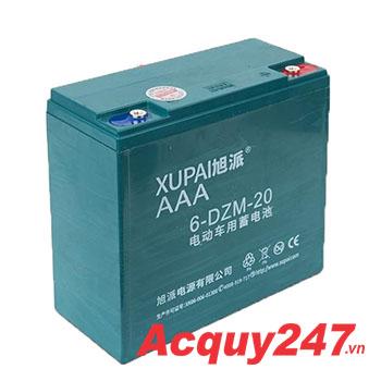 Bộ 4 bình ắc quy xe máy điện Xupai 48V
