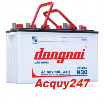 Bình ắc quy Đồng Nai 12V 30Ah N30