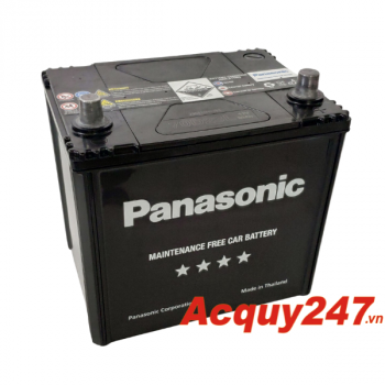 Ắc quy Panasonic N - 70D23R-FH Vỏ đen