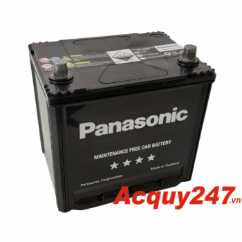 Ắc quy Panasonic N- 80D23R-BA Vỏ đen