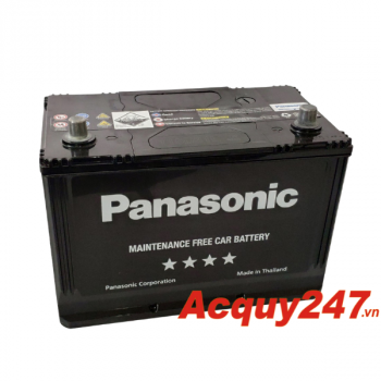 Ắc quy Panasonic N- 115D31L-BA 12v 90AH Vỏ đen