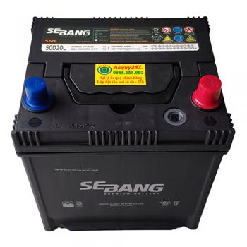Ắc quy Sebang 50Ah 50D20L