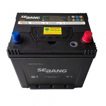 Ắc quy Sebang 65Ah 75D23L