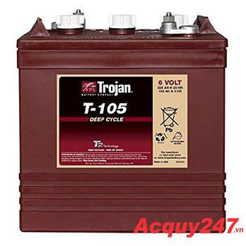 Ắc quy Trojan 6V 225AH T-105