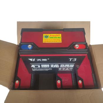 Bộ 4 bình ắc quy xe máy điện Tianneng 48V