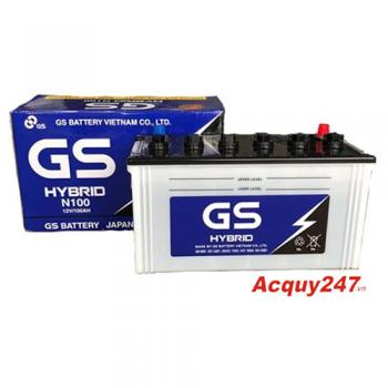 Ắc quy GS Hybrid N100 100AH