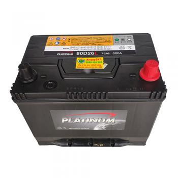 Ắc quy Platinum 75AH 80D26L