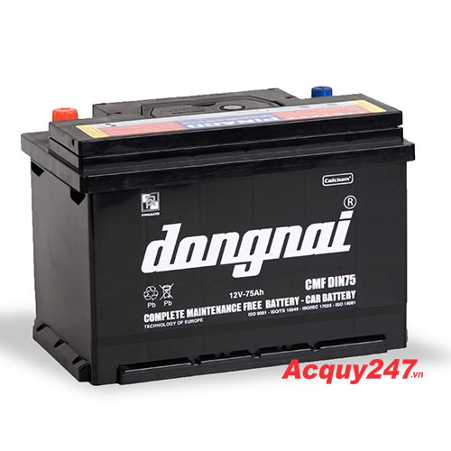 bình ắc quy đồng nai 12v 75ah din75