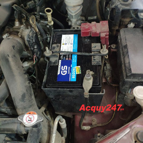 bình ắc quy GS 75Ah 85D26L