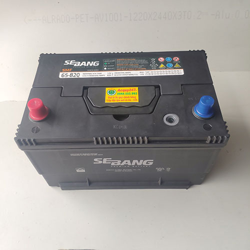 ắc quy sebang 12v 88ah 65-820