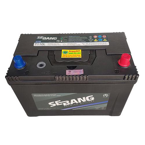 ắc quy sebang 12V 95AH EFB T110L