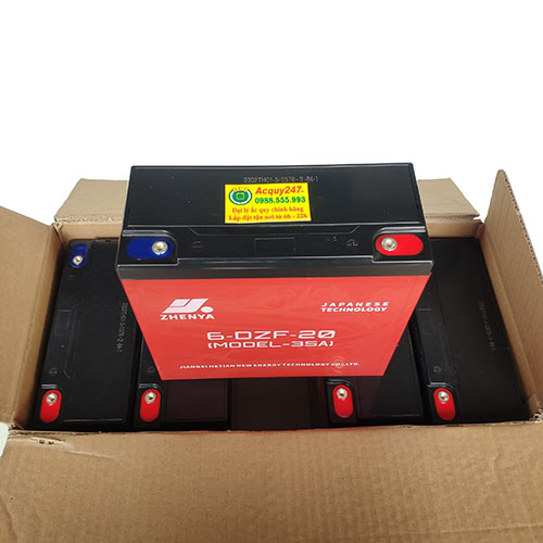 bộ 6 bình ắc quy xe máy điện 72v