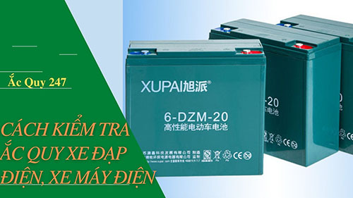 hướng dẫn kiểm tra bình ắc quy xe máy điện