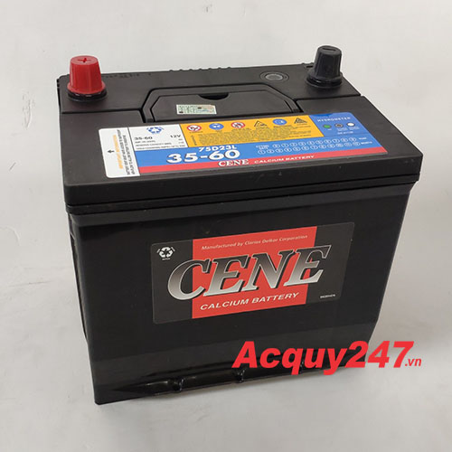 bình ắc quy cene 65ah 75d23l