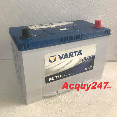 bình ắc quy varta 12v 90ah cọc trái