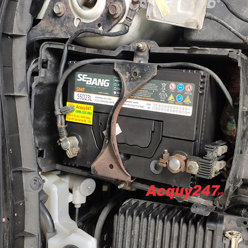 bình ắc quy ô tô sebang 12v 60ah