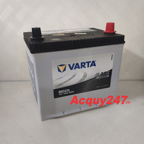 bình ắc quy varta 70ah 80d23l